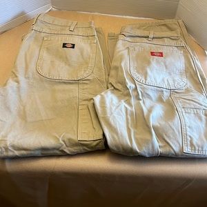 Lot of 2 Like new Dickies Pants. 36x30.